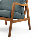 Ver imagem 4 de Poltrona Decorativa Madeira Maciça Bia Luxo