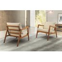 Ver imagem 1 de Poltrona Decorativa Madeira Maciça Bia Luxo