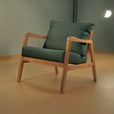 Ver imagem 6 de Poltrona Decorativa Madeira Maciça Bia Luxo