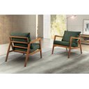 Ver imagem 1 de Poltrona Decorativa Madeira Maciça Bia Luxo