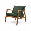 Ver imagem 2 de Poltrona Decorativa Madeira Maciça Bia Luxo