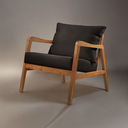 Ver imagem 5 de Poltrona Decorativa Madeira Maciça Bia Luxo