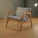 Ver imagem 6 de Poltrona Decorativa Madeira Maciça Bia Luxo