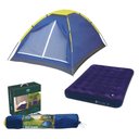 Ver imagem 3 de Barraca Iglu 3 Pessoas Camping Acampamento Colchão Casal Mor