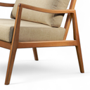 Ver imagem 4 de Poltrona Madeira Maciça Giulia Luxo