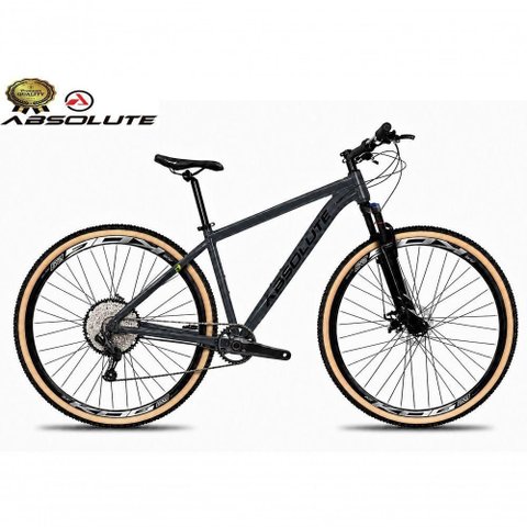 Bicicleta Nero 6 Mountain Bike Aro 29 Alumínio 12V Absolute Cinza