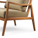 Ver imagem 4 de Poltrona Madeira Maciça Giulia Luxo