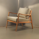 Ver mais imagens de Poltrona Madeira Maciça Giulia Luxo