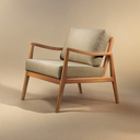 Ver imagem 5 de Poltrona Madeira Maciça Giulia Luxo