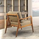 Ver imagem 7 de Poltrona Madeira Maciça Giulia Luxo