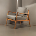 Ver mais imagens de Poltrona Madeira Maciça Giulia Luxo