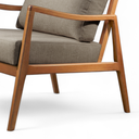 Ver imagem 4 de Poltrona Madeira Maciça Giulia Luxo