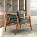 Ver imagem 7 de Poltrona Madeira Maciça Giulia Luxo