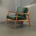 Ver mais imagens de Poltrona Madeira Maciça Giulia Luxo