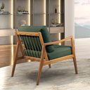 Ver imagem 7 de Poltrona Madeira Maciça Giulia Luxo