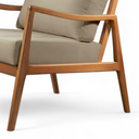 Ver imagem 4 de Poltrona Madeira Maciça Giulia Luxo