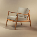 Ver imagem 5 de Poltrona Madeira Maciça Giulia Luxo