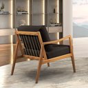 Ver imagem 7 de Poltrona Madeira Maciça Giulia Luxo