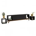 Ver imagem 3 de Rack para Tv Horizon 2.2 Preto - Moveisaqui