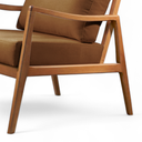 Ver imagem 4 de Poltrona Madeira Maciça Giulia Luxo