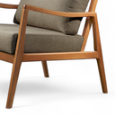 Ver imagem 4 de Poltrona Madeira Maciça Giulia Luxo