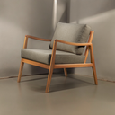 Ver mais imagens de Poltrona Madeira Maciça Giulia Luxo