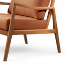 Ver imagem 4 de Poltrona Madeira Maciça Giulia Luxo