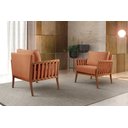 Ver imagem 1 de Poltrona Decorativa Madeira Maciça Helena