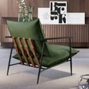 Ver imagem 6 de Poltrona Metal Industrial Agatha Luxo Verde