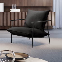 Poltrona Metal Industrial Agatha Luxo - 1