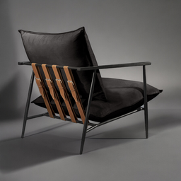 Poltrona Metal Industrial Agatha Luxo - 8