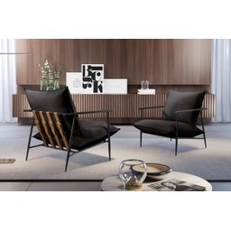 Poltrona Metal Industrial Agatha Luxo - 7