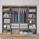Ver imagem 4 de Guarda-Roupa Casal Lisboa 8 Portas 4 Gavetas com Pés