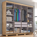 Ver imagem 3 de Guarda-Roupa Casal Lisboa 8 Portas 4 Gavetas com Pés