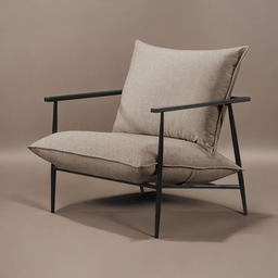 Poltrona Metal Industrial Agatha Luxo - 5