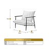 Poltrona Metal Industrial Agatha Luxo - 3