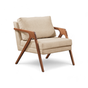 Ver imagem 2 de Poltrona Madeira Maciça Mona Luxo