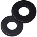 Ver imagem 1 de Arruela Lisa M10 Din 125-a Geomet Black - 200un