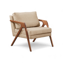 Ver imagem 2 de Poltrona Madeira Maciça Mona Luxo