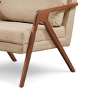 Ver imagem 4 de Poltrona Madeira Maciça Mona Luxo