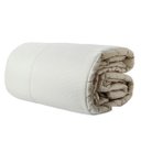 Ver imagem 1 de Edredom para Cama Queen Size Bege 240x250 Macio Dupla Face