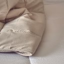 Ver imagem 3 de Edredom para Cama Queen Size Bege 240x250 Macio Dupla Face