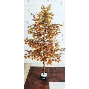 Planta Artificial Árvore Ficus Outono 1,60metros de Altura