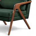 Ver imagem 4 de Poltrona Madeira Maciça Mona Luxo