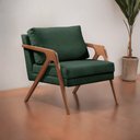 Ver imagem 1 de Poltrona Madeira Maciça Mona Luxo