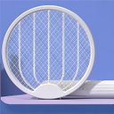 Ver imagem 5 de Raquete Uv para Mosquitos 4 em 1 Atração com Luz Ultravioleta Funções Manual e Portátil