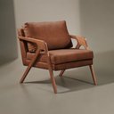 Ver imagem 7 de Poltrona Madeira Maciça Mona Luxo