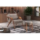 Ver imagem 6 de Poltrona Madeira Maciça Mona Luxo