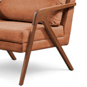 Ver imagem 4 de Poltrona Madeira Maciça Mona Luxo