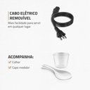 Ver mais imagens de Panela de Pressão Elétrica Mondial Digital Master Cooker 5l 14 Funções 900w Preto/inox 220v - Pe